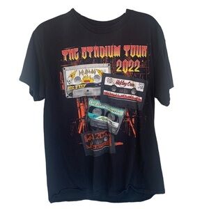 Motley Crue Def Leppard Joan Jett Concert T-shirt The Stadium Tour SzL